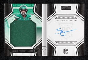 2022 Panini Playbook Jersey /299 Ahmad Gardner Sauce #228 Rookie Auto RC