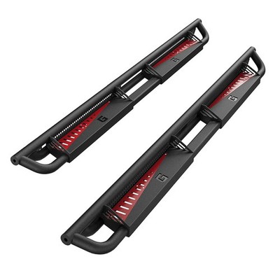 For 2007-2018 Silverado Sierra 1500 Crew Cab Running Boards Nerf Bars Side Steps