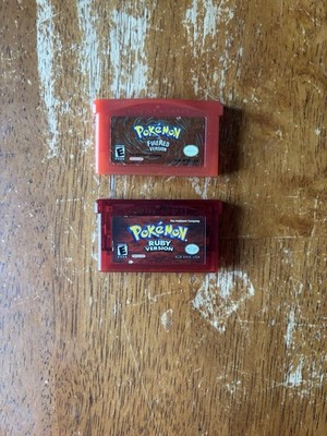 Pokémon: Ruby Version and Pokémon: Fire Red Version (Game Boy Advance)