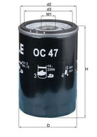 Mahle ÖLfilter OC 47 OF Anschraubfilter FüR Audi 100 B1 C3 C2 B2 B3 85 80 C1 B4