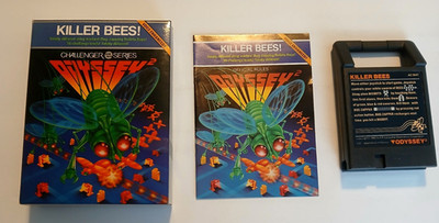 Killer Bees! CIB Complete in Box w Manual Magnavox Odyssey 2 Tested Works