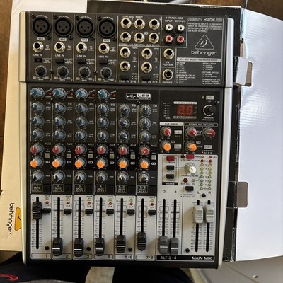 Behringer XENYX-X1204USB 12-Channel USB Audio Mixer with Effects