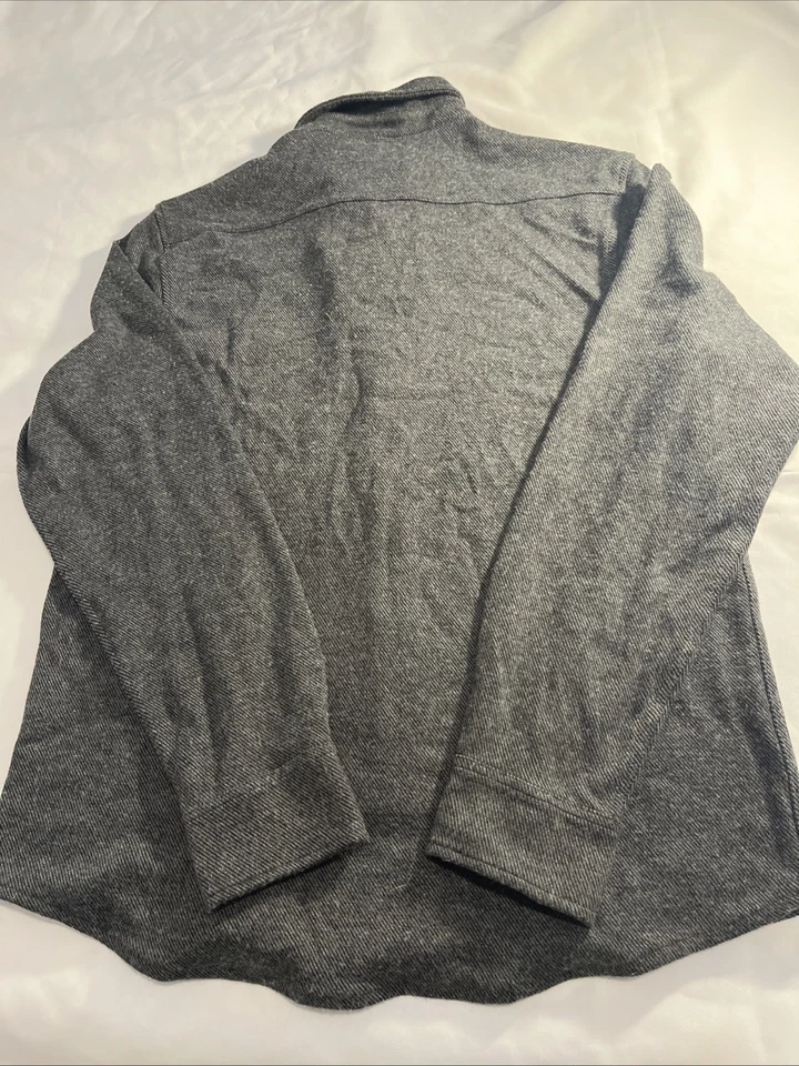 Camisa de franela suave Old Navy para hombre - talla M - gris - ajuste regular Foto 3 de 4