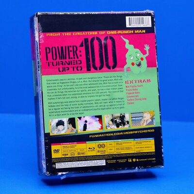 Mob Psycho 100 Complete Season 1 Limited Edition Anime Blu-ray Box