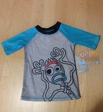 Toy story Forky rash guard for boy size 2