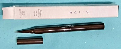 Mally Evercolor LIQUID LINER Long Lasting Eyeliner CHESTNUT Brown Full Sz NEW!!!