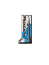 Toronto CN Tower Travel Patch, Iron On/Sew On