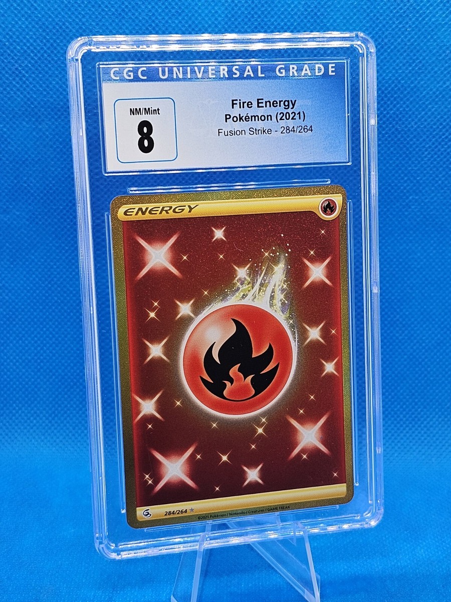 3/28中　⑧⑧⑧⑧⑧⑧⑧⑧ Fire Energy 284/264 Secret Rare Fusion Strike Pokemon TCG | eBay