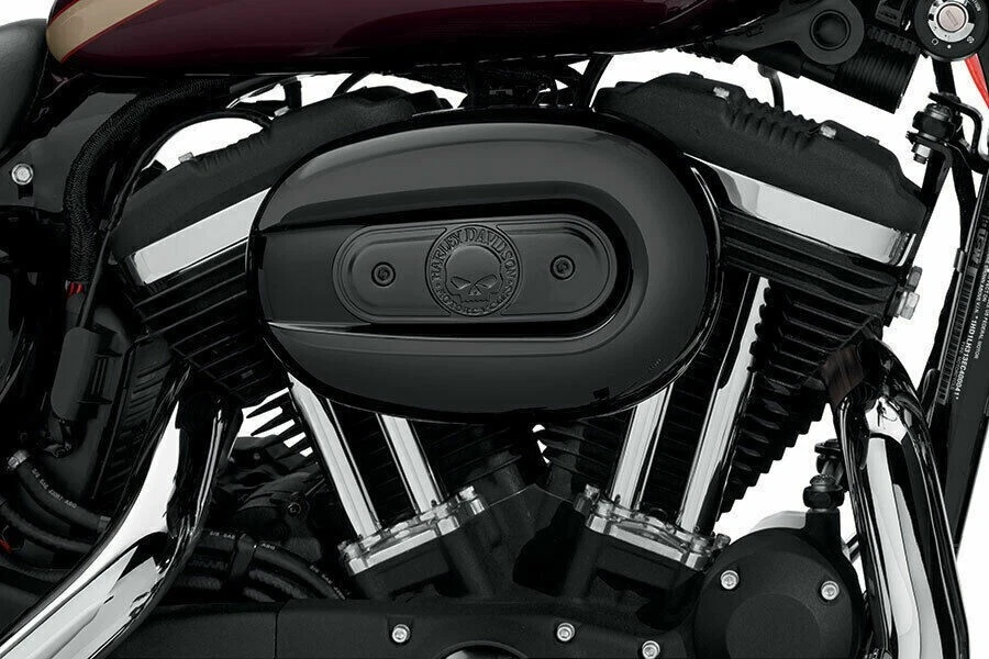 Harley sportster xl 1200 883 air cleaner trim insert cover willie