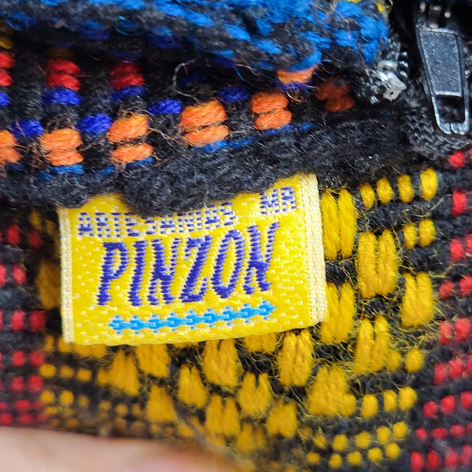 PINZON BOHO Drawstring Back Pack Bag Multi Colore… - image 3