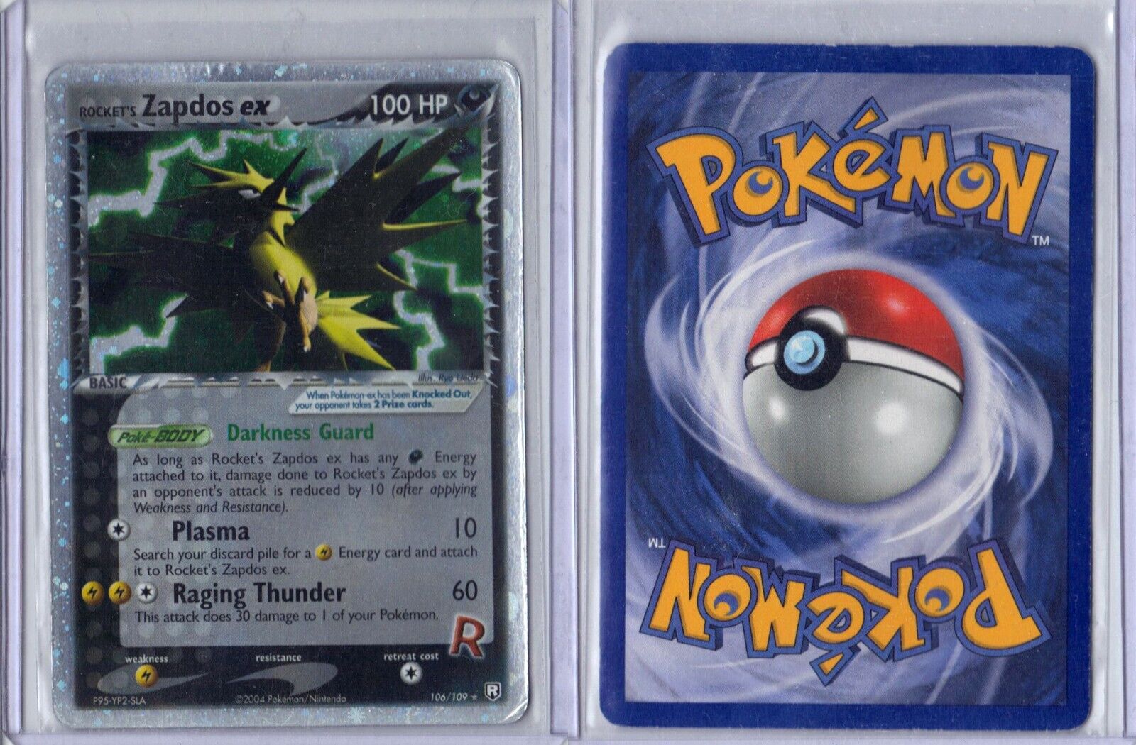 Rocket Zapdos Holo Mint 25th di seconda mano per 5 EUR su Firenze