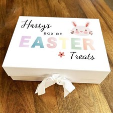 Box Of Easter Treats Personalised Keepsake Hamper Gift Box