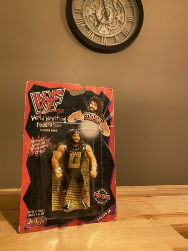 Cactus Jack Bend-Ems WWF 1998 Just Toys 4.5