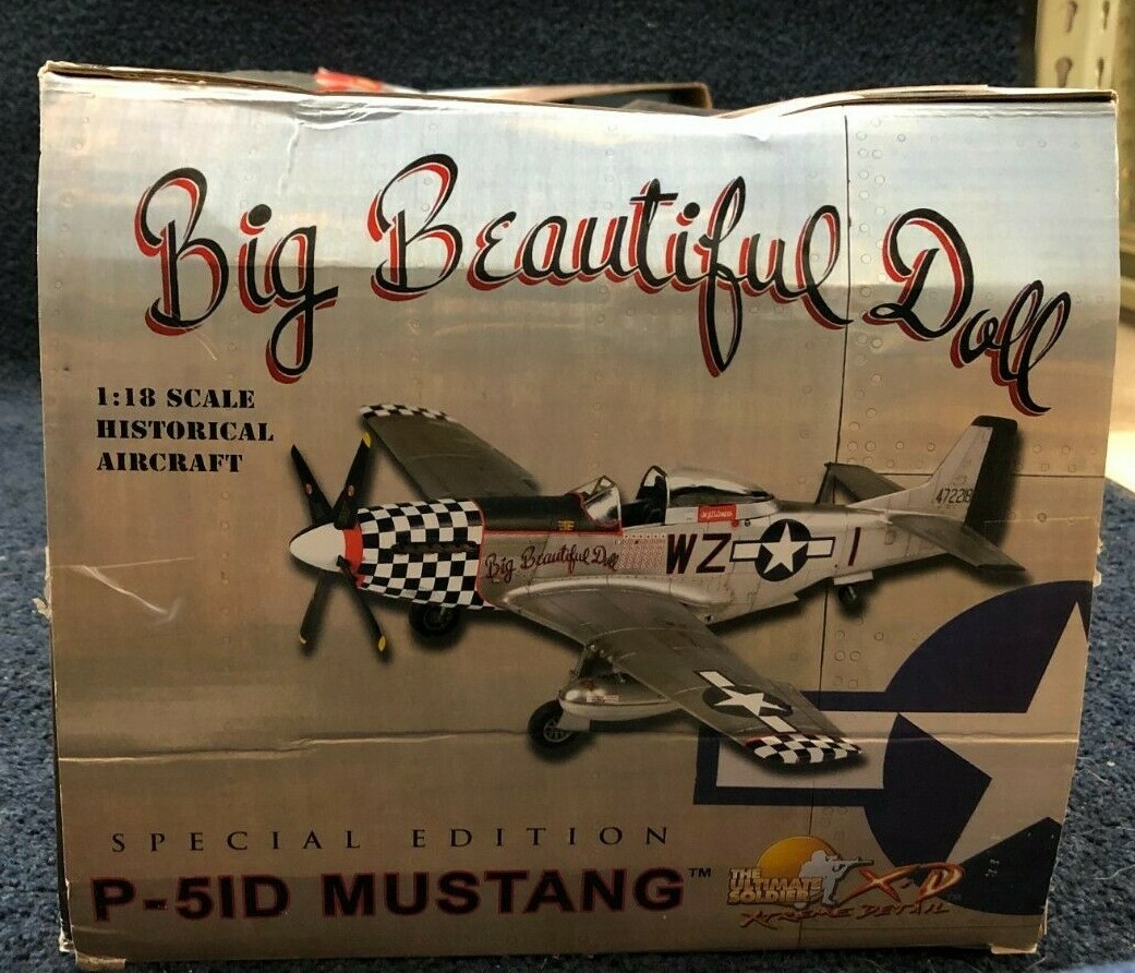 The Ultimate Soldier XD P-51D Mustang Big Beautiful Doll 1