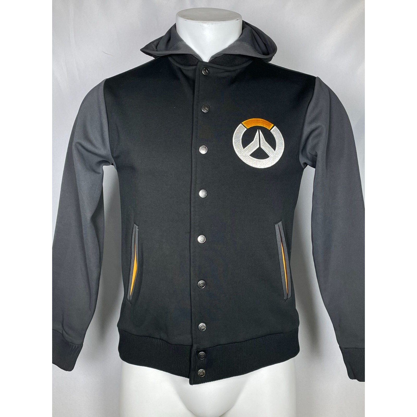 Overwatch Snap Button College Jacket Blizzard Ent… - image 1