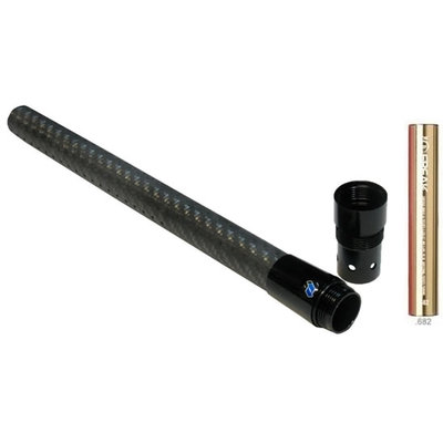 DeadlyWind CF Fibur-X Barrel - 14'' Autococker Thread + .682 Freak Alum Insert
