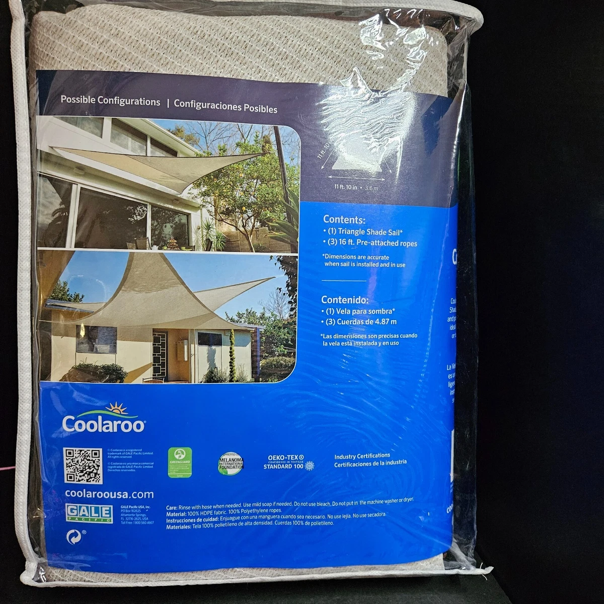 Coolaroo Premium Rect Kit X Beech Shade Sail In The Shade , 40 OFF