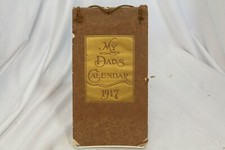 My Dad's Calendar 1917 Weekly Vintage Quote Verses Stories 11" x 6"