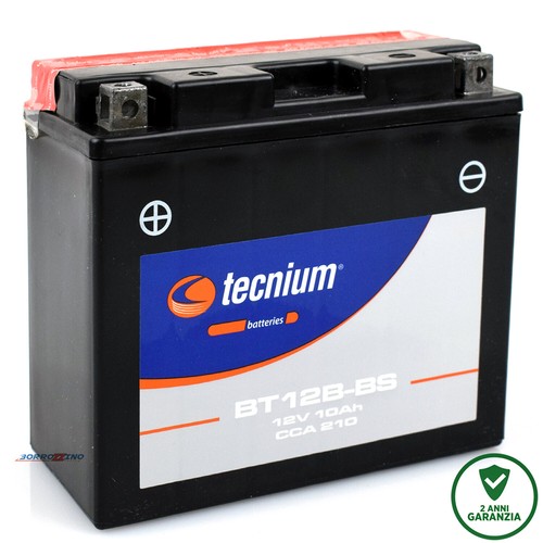 BATTERIA TECNIUM AGM YT12BBS Ducati Hypermotard S 1100 2008