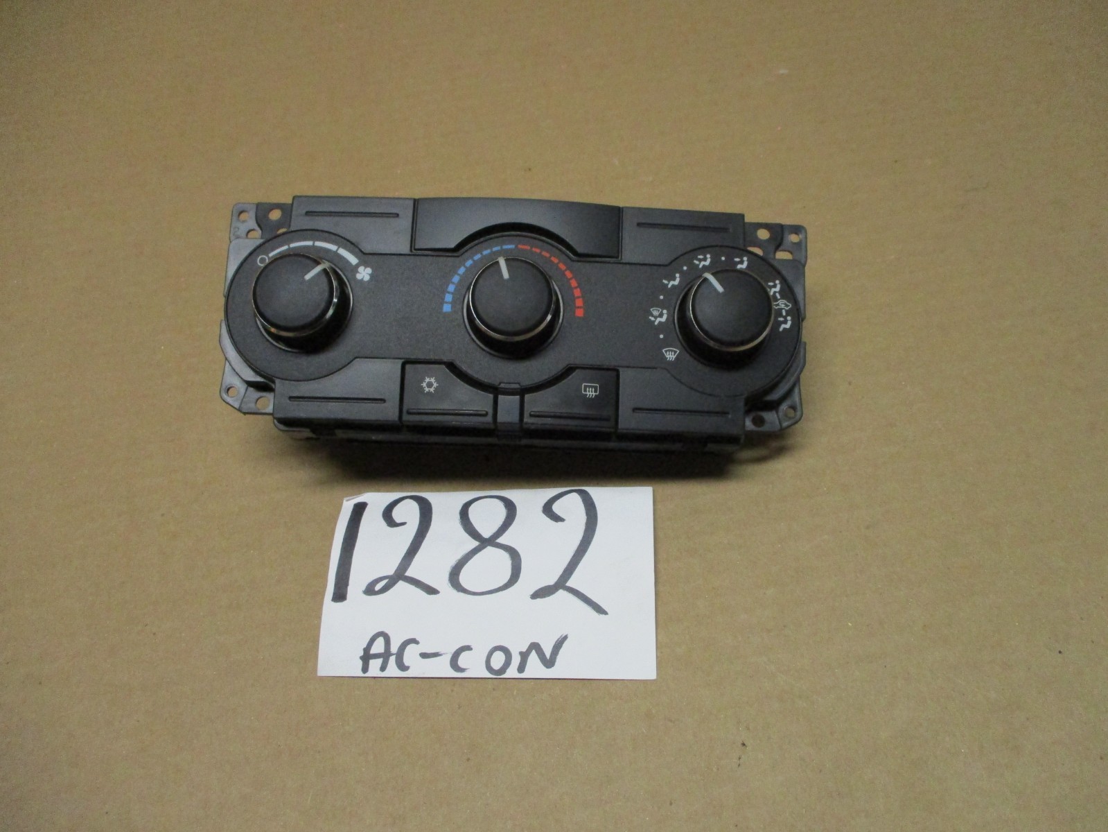 08 09 10 Jeep Grand Cherokee AC and Heater Control Used Stock #1282-AC 
