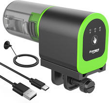 FREESEA Automatic Fish Feeder for Aquarium: Small USB Rechargeable Vacation