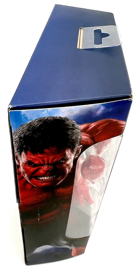 Figura Marvel Legends Capitán América Brave New World Deluxe - Hulk Rojo Foto 3 de 3