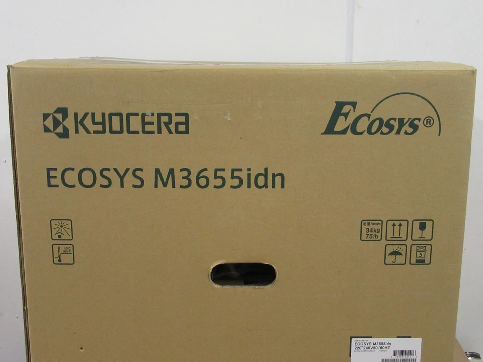 Kyocera 3655 M3655idn Mono A4 MFP, BRAND NEW IN ORIGINAL KYOCERA BOX, WARRANTY - Image 2 of 2