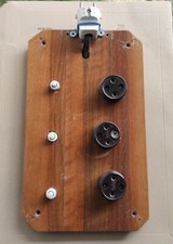 alte Baustoffe Schalter elektrisch Bakelit Modellbau - für Bastler