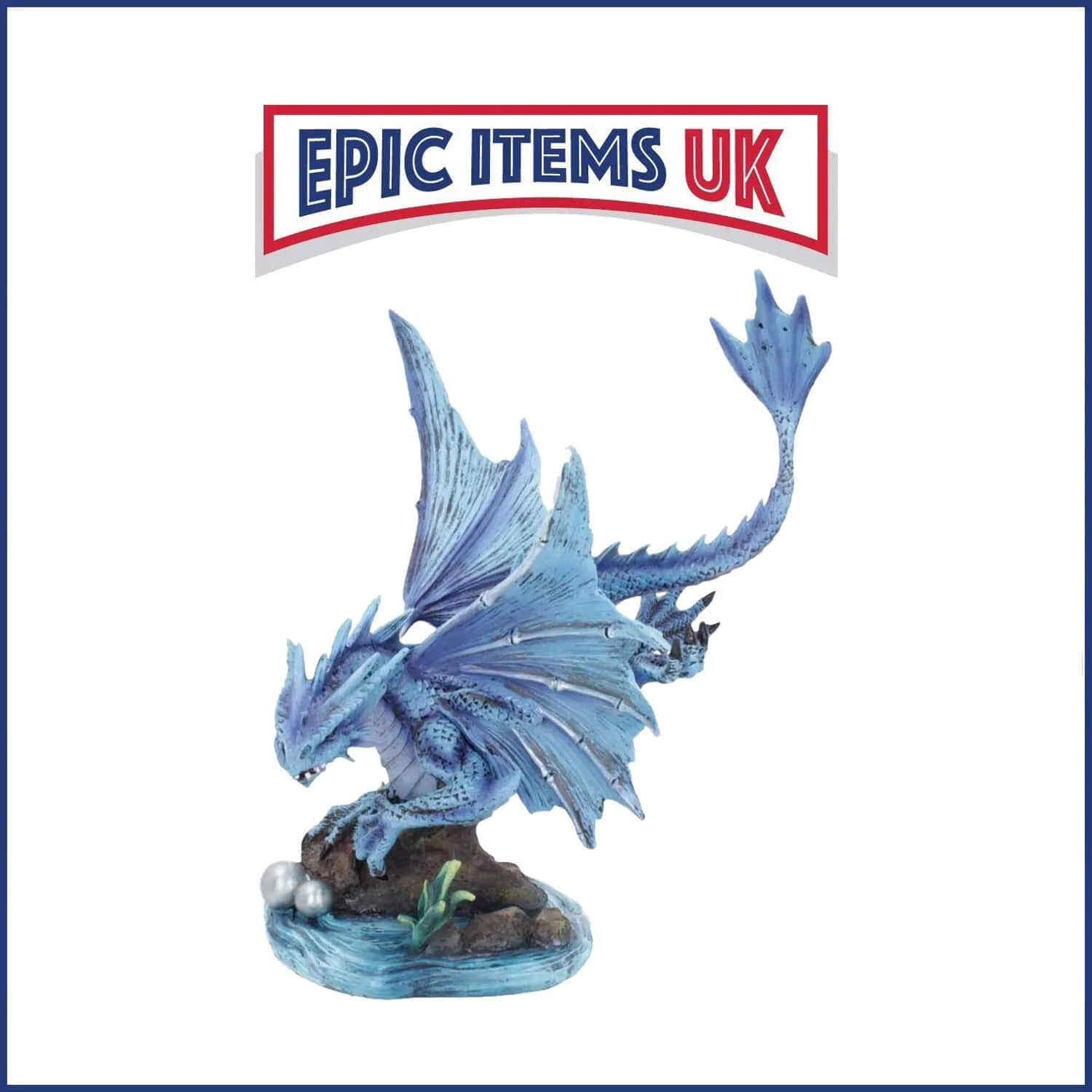 Anne Stokes Adult Water Dragon Figurine 31cm - IN STOCK