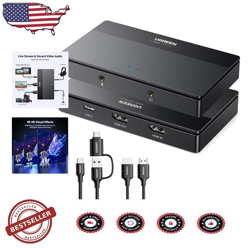 Ultra-Low Latency 4K Video Capture Card – Streamen und Aufnehmen in Full HD 1080P