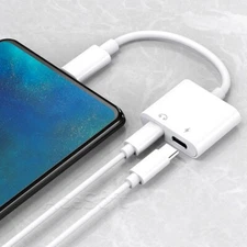 TypeC to Double TypeC Cable Charging Audio DAC Chip For Xiaomi Black Shark 2 USA