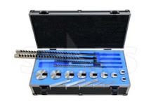 Shars 18PCS No.10 HSS Keyway Cutting Broach Bushing Shim Set New R}
