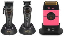 Stylecraft SC METAL INSTINCT SET - Clipper Trimmer Pink Shaver - BRAND NEW