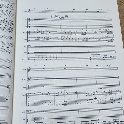 METALLICA - SUPER BEST(9 SONGS) - BAND SCORE (SONGBOOK w/ TAB) - Picture 6 of 12