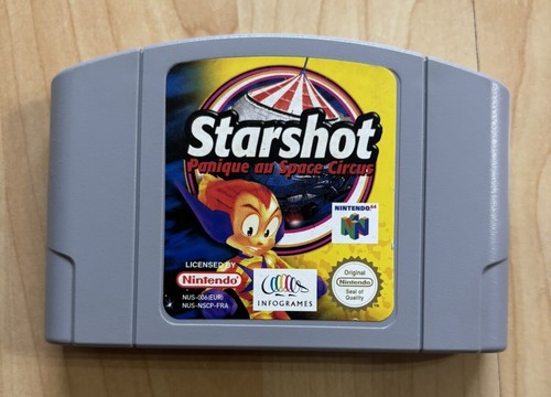 Starshot Nintendo N64 gioco completo di scatola e completo, ottime condizioni, Pal **ultra raro** - Foto 10 di 11