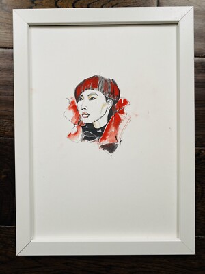 modeillustration original skizze 