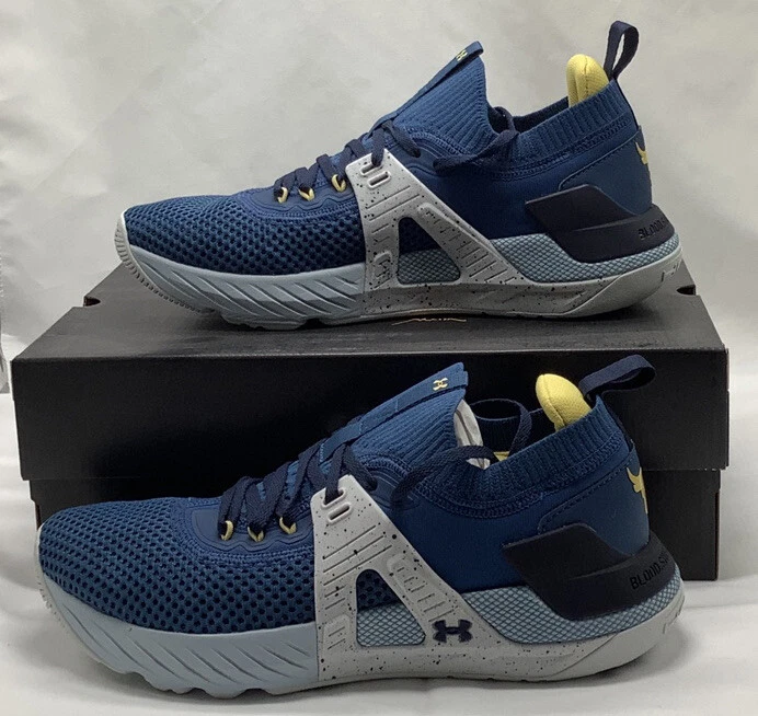 Under Armour Project Rock 4 Team Rock Men Training Shoes Size 12 3025860 401