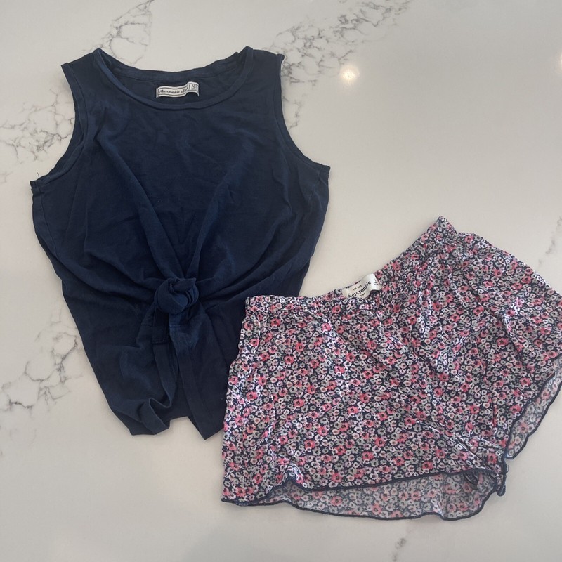 Abercrombie Kids, Tank & Shorts Outfit, Large Youth