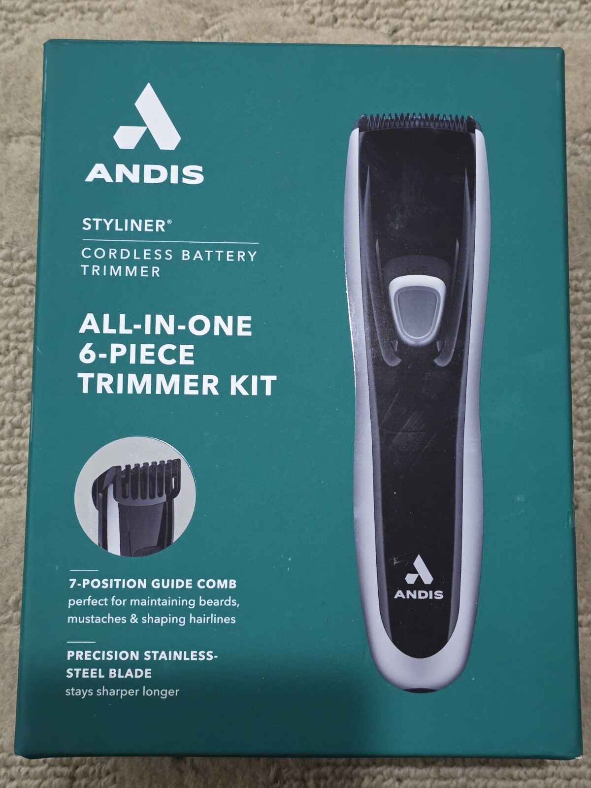 Andis Styliner All In One 6 Piece Trimmer Kit