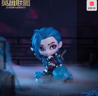 Official League of Legends LOL Arcane Jinx Figure Authentic Toys Gift with Box
