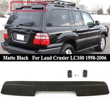 For Toyota Land Crusier LC100 1998-2006 Rear Wing Roof Top Spoiler Matte Black