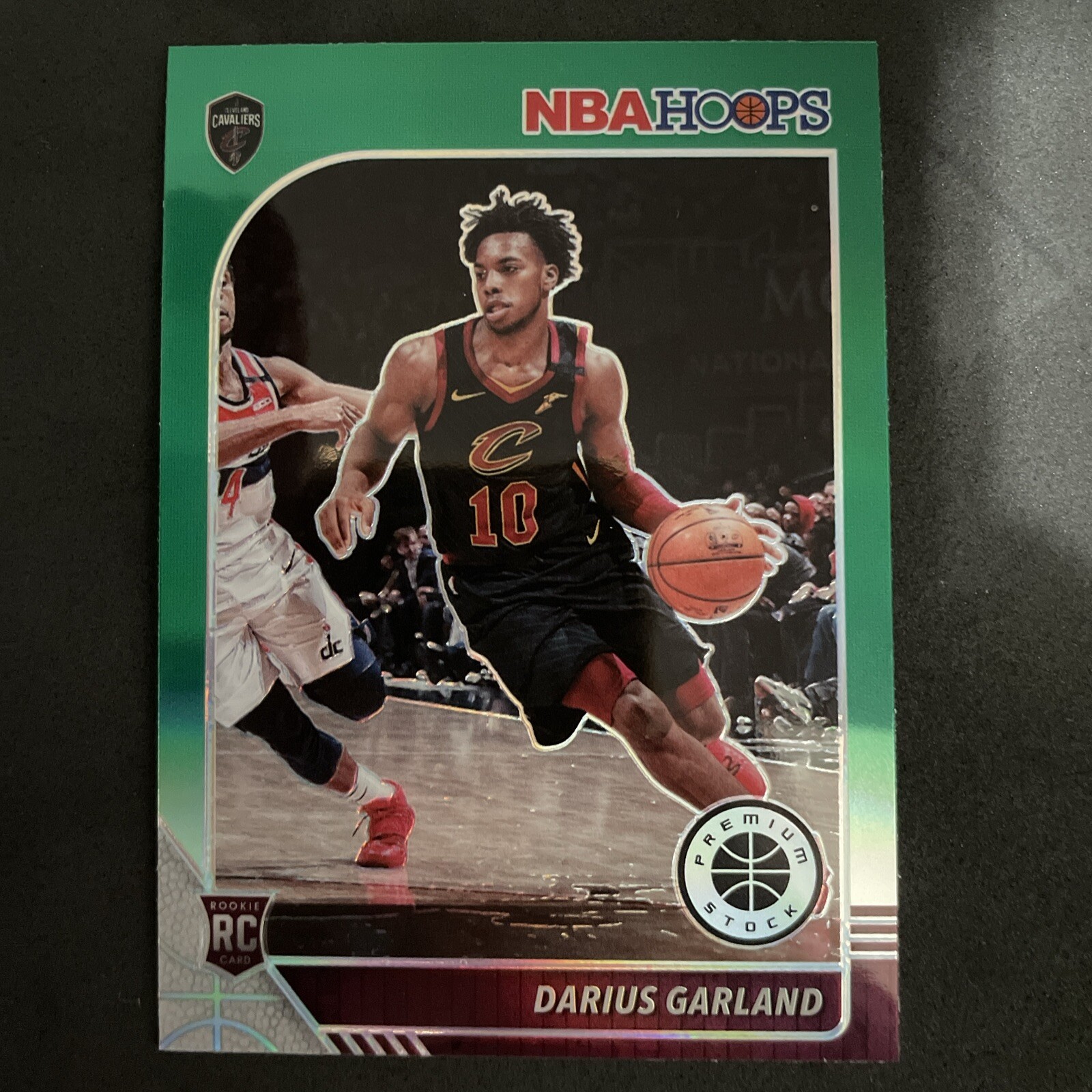 2019-20 NBA Hoops Premium Stock DARIUS GARLAND GREEN Prizm RC Cavs Stars #251