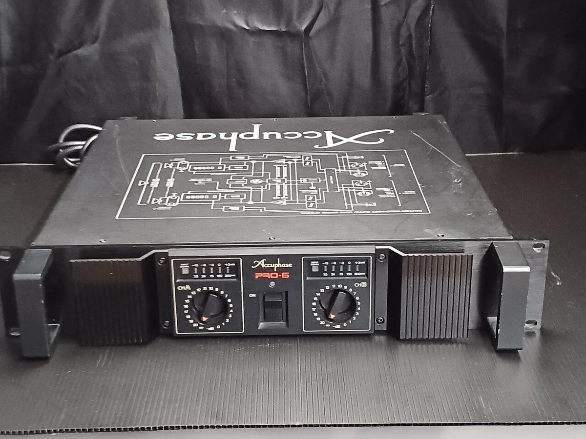 ACCUPHASE PRO-6 Power Amplifier AC100V Working #28137 | eBay 