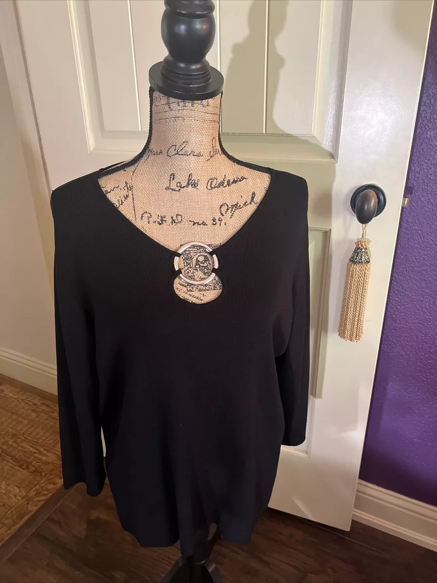 Silver top dressy top