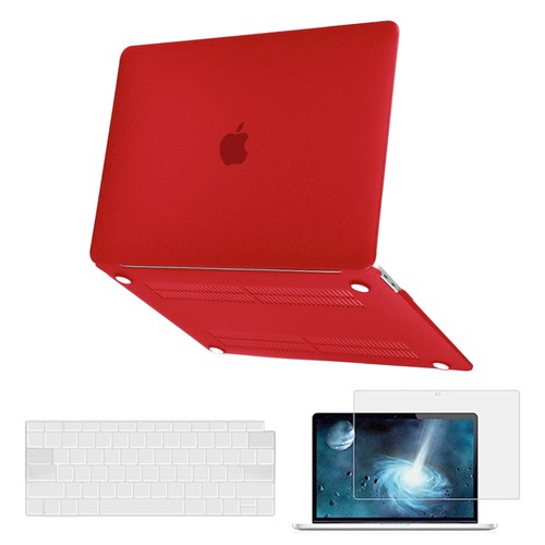 2020 Macbook AIR 13" A2179 A2337 Rubberized Hard Case Keyboard Cover Screen Film - Picture 10 of 19
