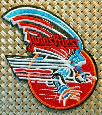 Judas Priest (band) Embroidered Patch Iron-On Sew-On US ship Screaming Vengeance