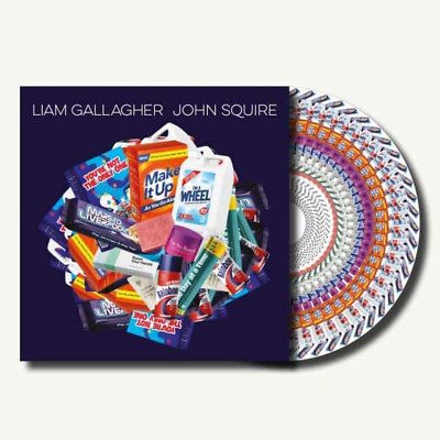 LIAM GALLAGHER & JOHN SQUIRE Same / S/T - LP / Zoetrope Picture Vinyl (2024)