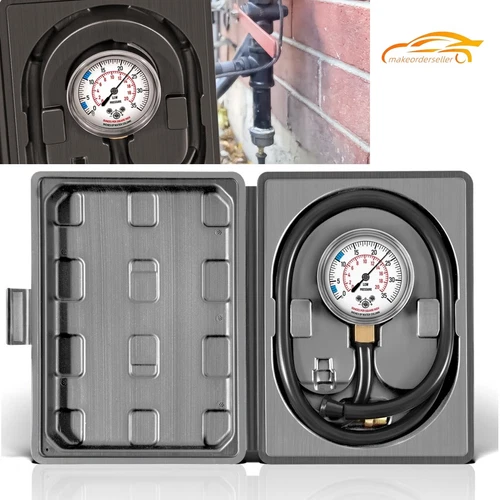 Natural or LP Gas Manifold Pressure Test Kit 1/4" NPT for Checking Gas Pressure