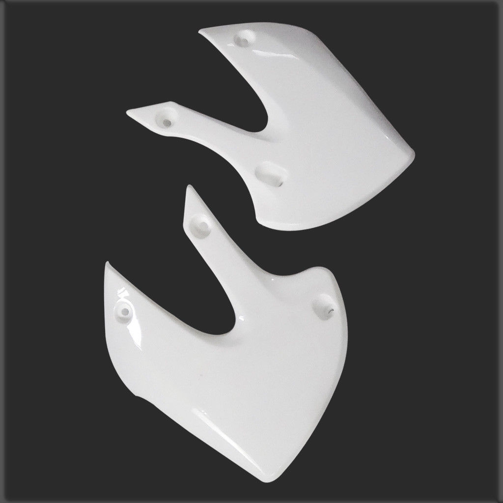 White Motorcycle Complete Body Plastics kit For KX65 KLX110 DRZ110
