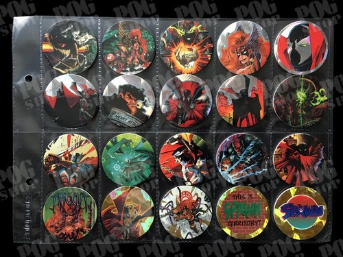 POGS 1995 Full Set 70/70 SPAWN CANADA GAMES - Ultra Rare - POG SHOP - Picture 6 of 10